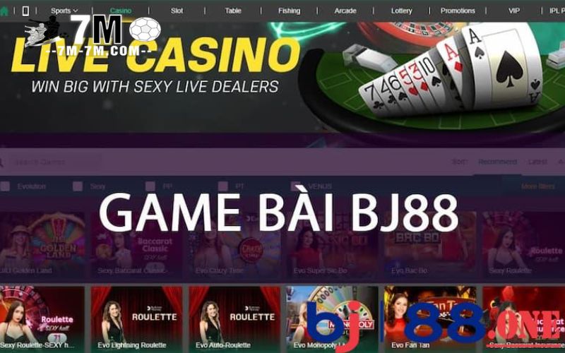 Tổng hợp game bài BJ88 nổi bật Tổng hợp game bài BJ88 nổi bật
