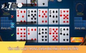 Kỹ năng đánh bài mậu binh ăn tiền từ cao thủ